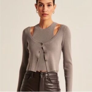 Soft A&F Collection Taupe Tank